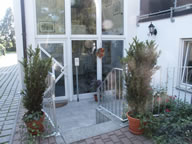 Zimmervermietung Hauseingang